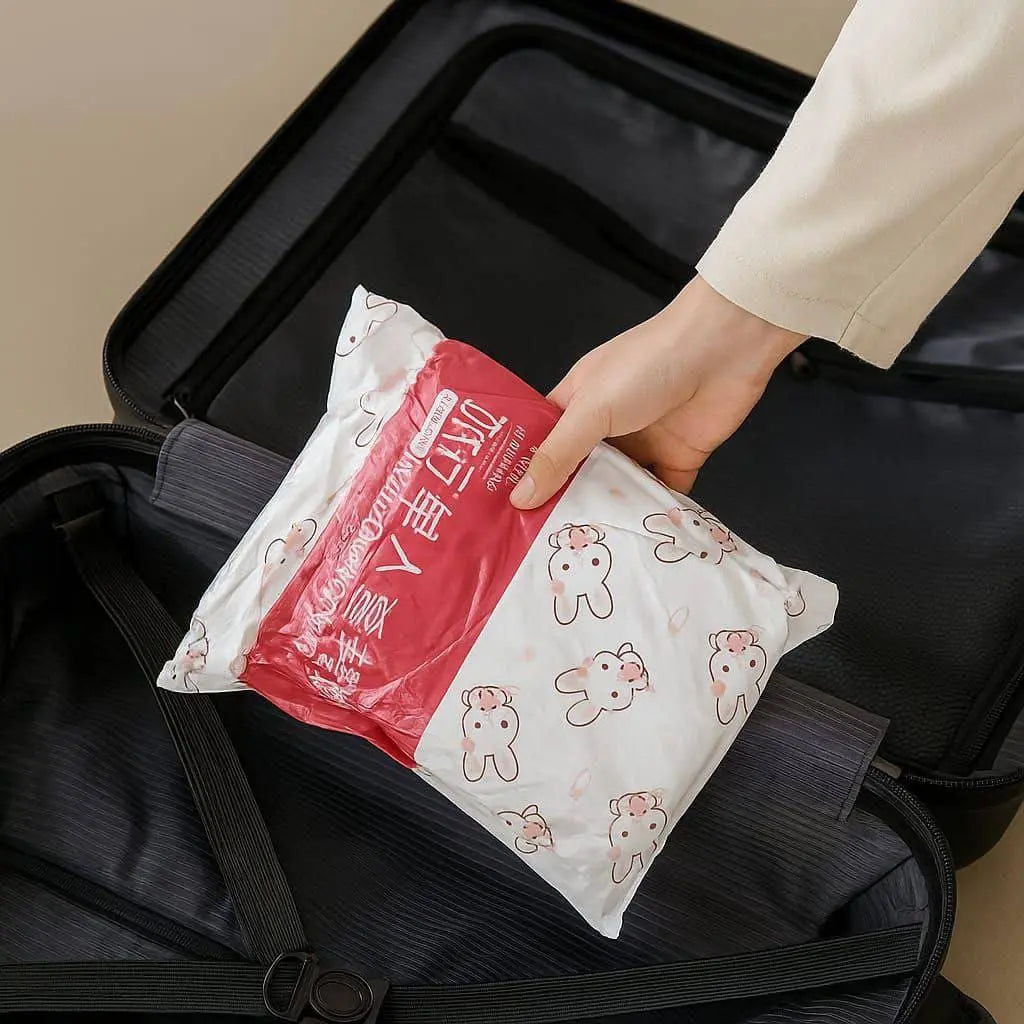 طقم ملايات سرير وسادة وبطانية للسفر 3*1🧳 ✈️
