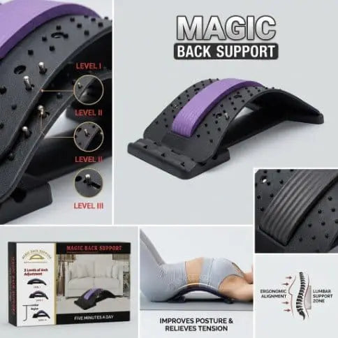 ✨️"Magic Back Pro – جهاز استعدال الظهر الذكي لتقويم العمود الفقري"✨️