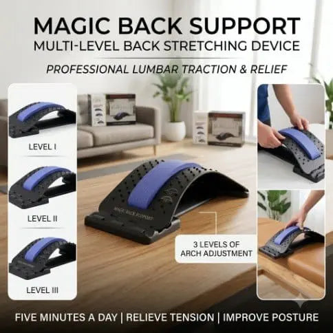 ✨️"Magic Back Pro – جهاز استعدال الظهر الذكي لتقويم العمود الفقري"✨️