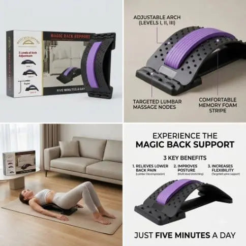 ✨️"Magic Back Pro – جهاز استعدال الظهر الذكي لتقويم العمود الفقري"✨️