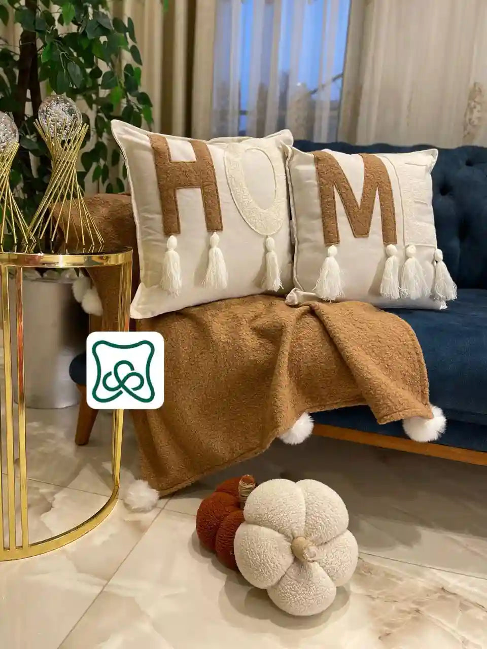 طقم ٢ كوشنز كفر مقاس 45 سم