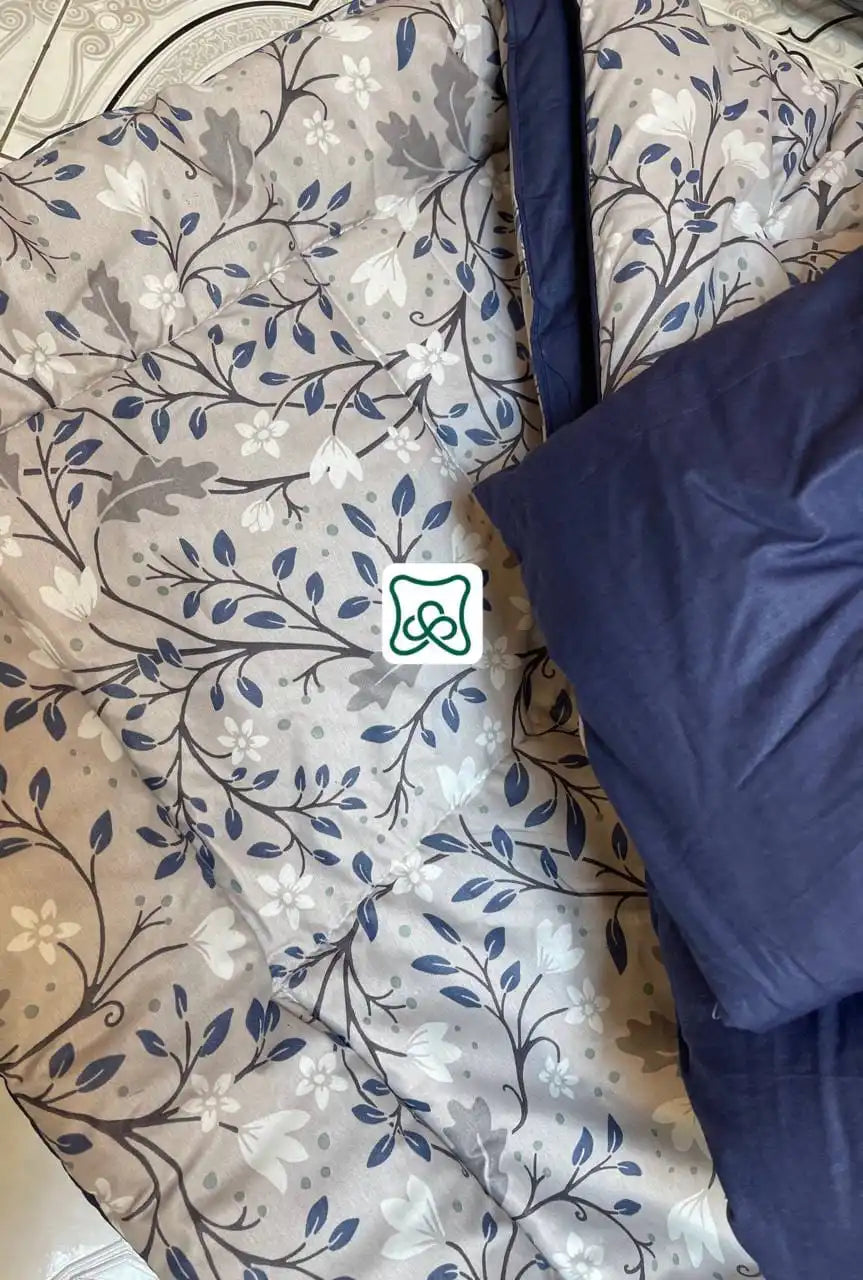 لحاف شتوي 3 قطع فايبر جامبو لسرير